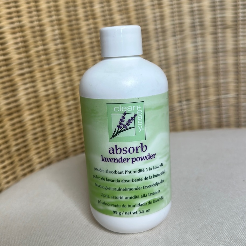 New Clean + Easy Absorb Lavender Powder For Pre Waxing 3.5oz